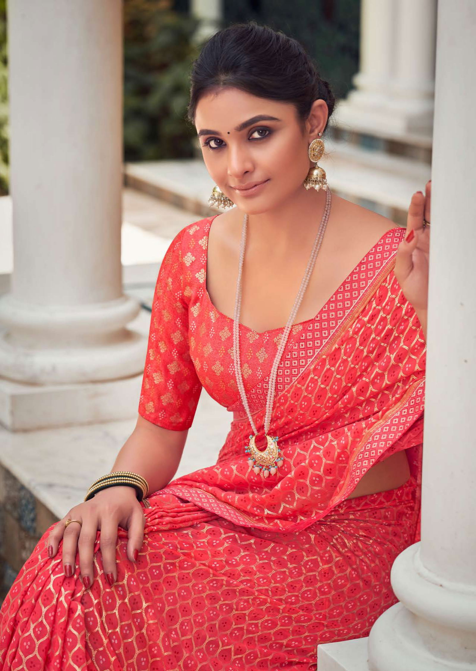 Kashvi Shring New Printed Designer Ethnic Wear Latest Saree Collection